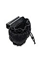 view 4 of 4 Nancy Backpack in Black Faux Fur