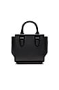 view 2 of 5 Brook Mini Satchel in Black Smooth Leather
