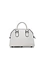 view 2 of 5 BOLSO SATCHEL HOLLY in White Smooth Leather