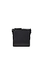 view 2 of 5 Violet Crossbody in Black Smooth Leather & Pony Hair