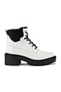 view 1 of 5 Weston Boot in White & Black
