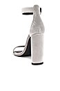 view 3 of 5 Giselle Heel in Silver Velvet