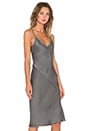 view 2 of 4 Bias Slip Dress in Graphite
