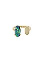 view 1 of 3 Pryde Ring in Gold Abalone Shell