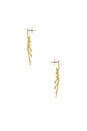 view 2 of 2 BOUCLES D'OREILLES CAMBRIA in Gold Ivory Mother of Pearl