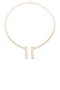 view 1 of 1 COLLAR TRISTAN in Gold & Ivory Mother Of Pearl