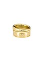 view 3 of 4 Tate Midi Ring Set in Gold