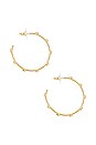 view 2 of 2 Haven Hoop Earring in Gold
