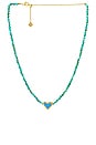 view 1 of 2 Ari Necklace in Gold & Turquoise