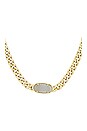 view 2 of 2 Elisa Chain Necklace in Gold & Iridescent