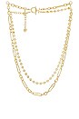 view 1 of 2 Frankie Multi Strand Necklace in Gold