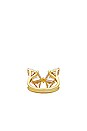 view 3 of 3 BLAIR 반지 in Gold White Crysta