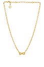 view 1 of 2 Annie Infinity Pendant Necklace in Gold