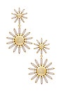 view 1 of 2 Madison Daisy Earring in White Opaque