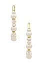 view 3 of 3 BOUCLES D'OREILLES PERLE JOVIE in White Pearl