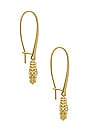 view 3 of 3 Kendall Drop Earrings in Ivory Mother Of Pearl