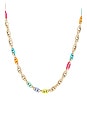 view 2 of 2 Bailey Chain Necklace in Rainbow Multi Mix