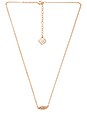 view 2 of 2 Bridgette Necklace in Rose Gold & Rose Gold Drusy