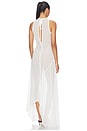 view 4 of 4 ROBE FLOWY in White