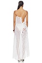 view 4 of 4 ROBE DALIA in White