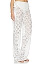 view 2 of 6 Strappy Lace Trousers in White