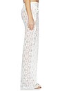 view 3 of 6 Strappy Lace Trousers in White