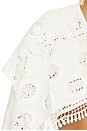 view 6 of 5 Menorca Top in White