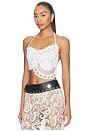 view 3 of 5 Ibiza Crochet Top in White