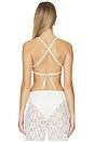 view 3 of 5 Tea Cup Top in White