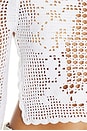 view 5 of 5 Talia Crochet Blouse in White