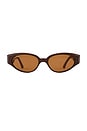 view 1 of 3 Gabriel 2 Sunglasses in Chocolate