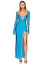 view 1 of 5 X Revolve Backout Gown in Blue