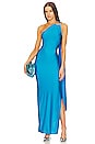 view 1 of 5 X Revolve One Shoulder Cut Out Gown in Blue