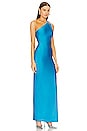 view 2 of 5 X Revolve One Shoulder Cut Out Gown in Blue