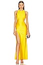 view 1 of 4 X Revolve Backless Gown in Sunshine Yellow