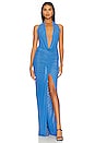 view 1 of 4 X Revolve Kizow Maxi Dress in Mediterrian Blue