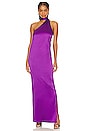 view 2 of 4 Kara Pearl Trim Maxi Dress in Purple