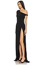 view 2 of 3 One Shoulder Dress in Black