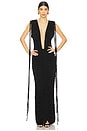 view 4 of 4 Sleeveless Dress in Black