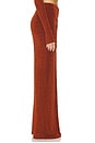 view 3 of 6 Slinky Maxi Skirt in Terracotta