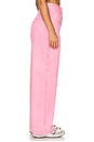 view 3 of 7 Elio Dyed Wide Leg in Bubblegum