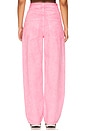 view 5 of 7 Elio Dyed Wide Leg in Bubblegum