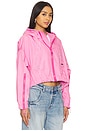 view 3 of 5 Khris Crop Windbreaker in Bubblegum