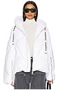 view 1 of 6 Shiny Puffer Jacket in White
