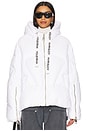 view 2 of 6 Shiny Puffer Jacket in White
