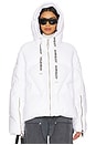 view 3 of 6 Shiny Puffer Jacket in White