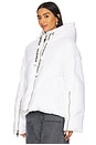 view 4 of 6 Shiny Puffer Jacket in White