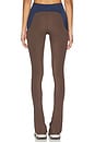 view 4 of 6 Joyce Legging in Brown & Navy
