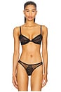 view 1 of 4 Dahlia Lace Demi Bra in Black