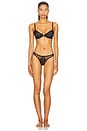 view 4 of 4 Dahlia Lace Demi Bra in Black
